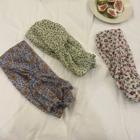 Manguitos de Protección Solar de Gasa Floral para Mujer Estilo INS Coreano Cubrebrazos Transpirables para Conducir