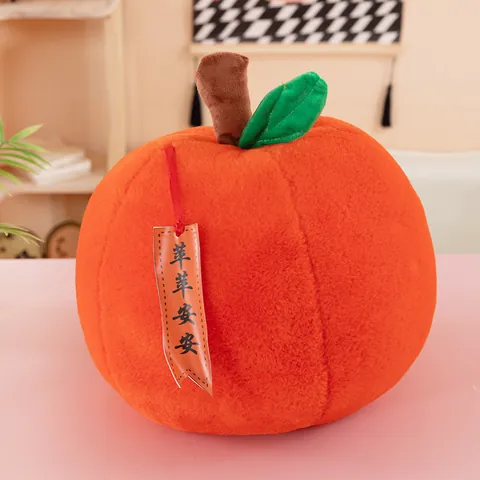 Mela Rossa Peluche Carino Frutta Giocattolo Farcito Cuscino Decorativo Regalo di Natale per Bambini Donne