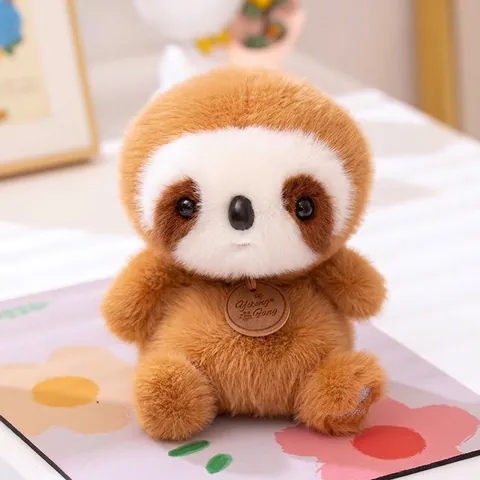 Cute 18cm Animal Plush Toy Soft Short Plush Stuffed Doll Elephant Panda Penguin Soothing Table Companion Toy For Kids Gift