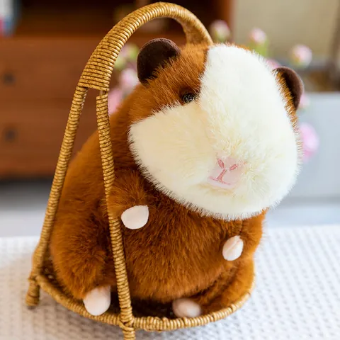 Soft Capybara Guinea Pig Plush Toy Stuffed Animal Cute Hugging Pillow Decorative Doll For Kids Women Birthday Daily Gift
