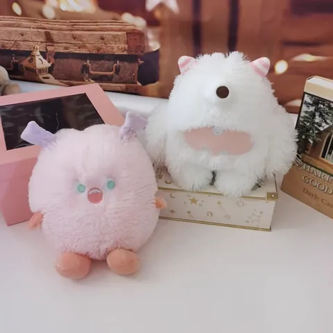 Longhair Little Monster Plush Toy Soft Stuffed Animal Doll For Kids Girls Birthday Gift Kawaii Home Decoration Stuffed Monster Doll