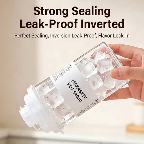 Food Grade DIY Ice Cube Cup Portable Freezer Storage Bottle Leakproof Coffee Milk Tea Cup With Scale Clear Plastic Drinkware For Home Outdoor Use