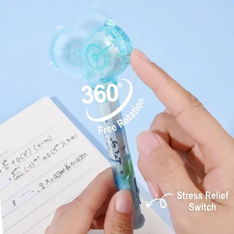 Pen Type Rotating Correction Tape Refillable Correcting Tape For Students School Office Smooth Application Cute Macaron Design Stress Relief