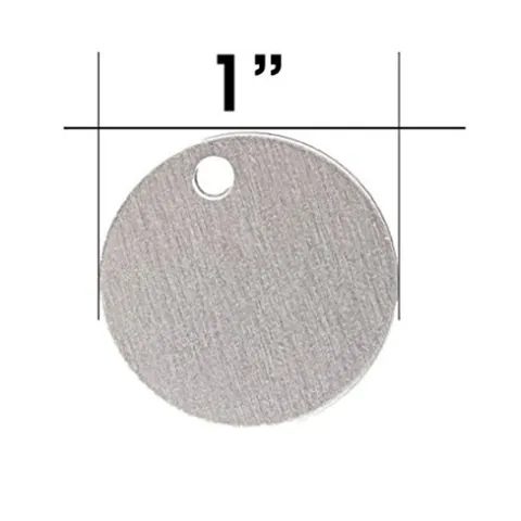 Titanium Stainless Steel Blank Pendant DIY Engraving Heart Round Square Dog Tag Pet ID Tag Fashion Jewelry Finding