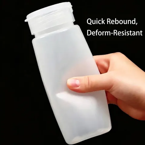 Commercial Plastic Spice Shaker Bottle Translucent HDPE Seasoning Dispenser For BBQ Powder Salt Pepper Shaker Kitchen Storage Organization Tool