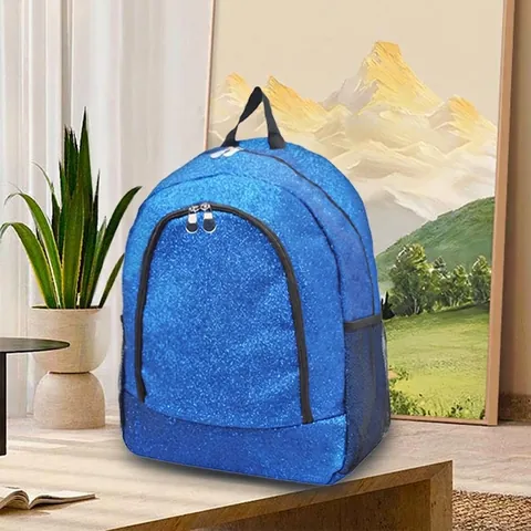 Dames Glitter Rugzak Grote Capaciteit Glinsterende Pailletten Schooltas Voor Studenten Outdoor Reizen Mode Rugzak