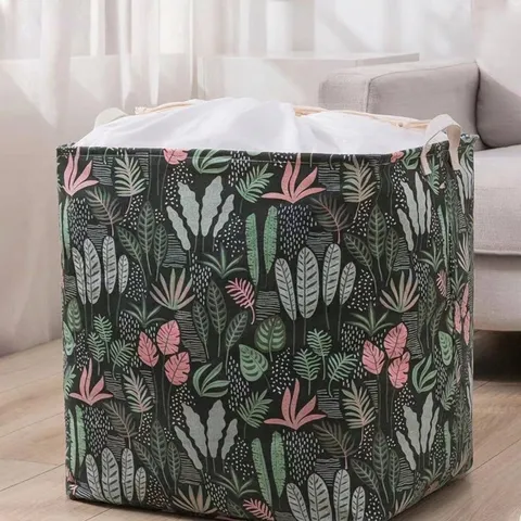 Borsa Porta Abiti di Grande Capacità Con Coulisse Impermeabile Pieghevole Cesto Lavanderia Borsa Trasloco Per Piumini Coperte Giocattoli