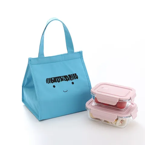 Insulated Lunch Bag Large Oxford Cloth Thermal Bento Bag Waterproof Portable Picnic Tote For Work School Outdoor Kids