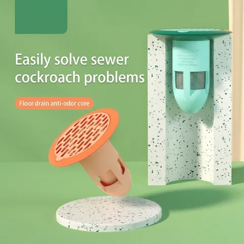 Floor Drain Deodorizer Core ABS Sewer Anti-Odor Plug Insect-Proof Seal Core For Bathroom Toilet Kitchen Sink Drain Pipe