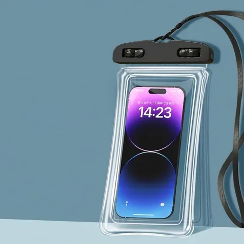 Universal Waterproof Phone Case Floating Airbag Touch Screen Dry Bag IPX8 Underwater Pouch For Swimming Diving Rafting Beach Outdoor