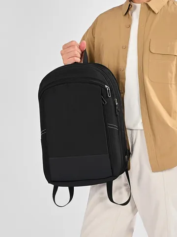 Uitbreidbare Waterdichte Nylon Zakelijke Rugzak Voor Heren Dames 14 Inch Laptoptas Woon-werkverkeer Reisrugzak Grote Capaciteit