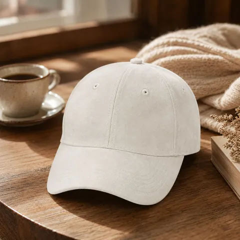 Gewaschene Wildlederimitat Baseballkappe Für Herren Damen Einfarbig Verstellbare Strukturierte Harte Krone Dad Hat Outdoor Kappe