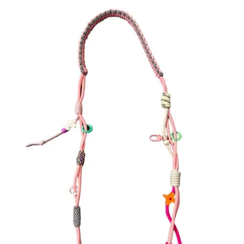 Adjustable Braided Phone Lanyard Crossbody Shoulder Strap Multifunctional Woven Cotton Rope Phone Case Accessories Anti-Lost Neck Strap Universal Bag Strap