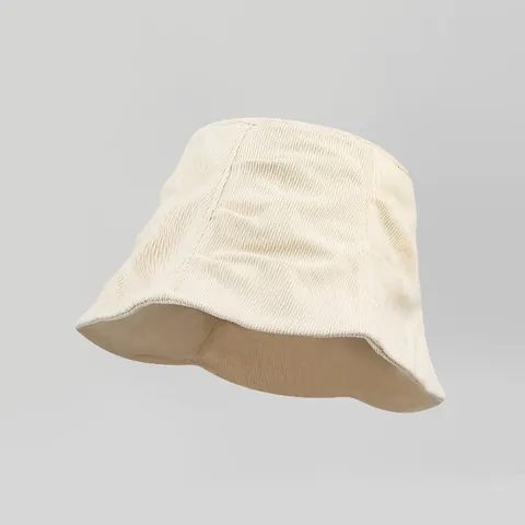 Γυναικείο Βίντατζ Κοτλέ Καπέλο Bucket Πλισέ Μονόχρωμο Καπέλο Ήλιου Αναδιπλούμενο Casual Ρετρό για Άνοιξη Φθινόπωρο