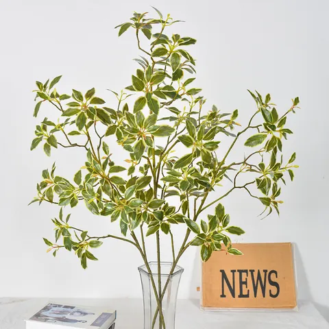 Artificial Japanese Andromeda Pieris Japonica Branches Nordic Style Fake Greenery Faux Enkianthus For Home Decoration Photography Props