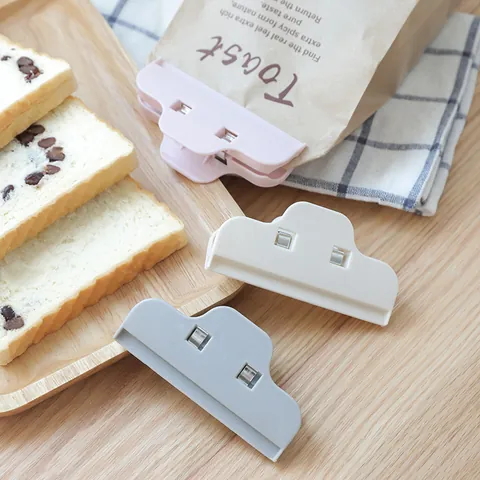 Modern Minimalist ABS Plastic Food Sealing Clip Moisture Proof Fresh Keeping Sealer Clip For Kitchen Snack Bag