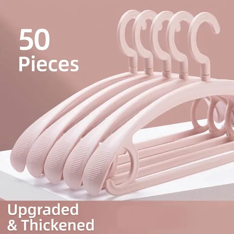 5 Stuks Brede Schouder Antislip Plastic Kleerhangers voor Kleding Zwaar Naadloos Kledingkast Kleerhanger Opbergrek Ruimtebesparend