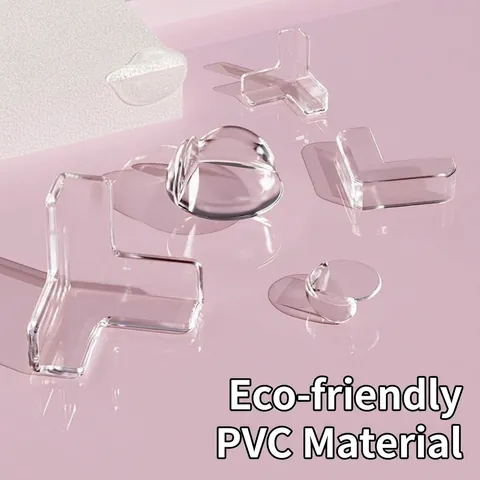 Transparent Corner Protector Soft PVC Child Safety Furniture Table Edge Corner Guard L Shape T Shape Window Bumper