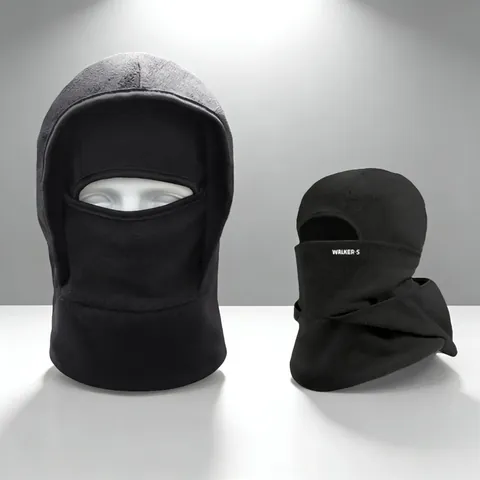 Unisex Winter Balaclava Ski Mask Warm Fleece Cycling Hat Windproof Neck Gaiter Outdoor Climbing Headgear For Men Women