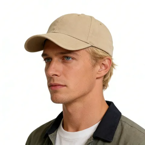 Unisex Hard Top Baseball Cap For Large Head Circumference Adjustable Long Brim Polyester Sun Hat Casual Sports Fashion Trucker Hat
