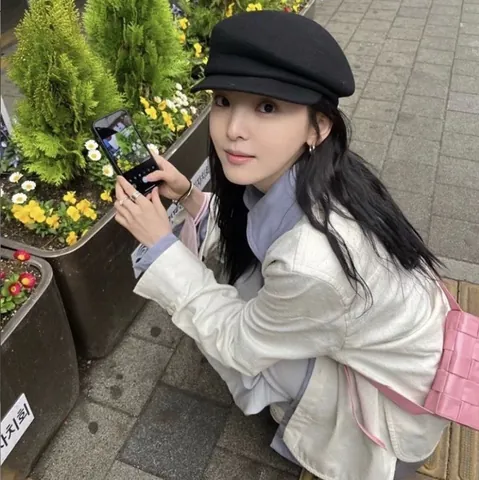 French Vintage Wool Newsboy Cap For Women Autumn Winter Solid Color Baker Boy Hat Flat Beret Cap Warm Retro Octagonal Hat