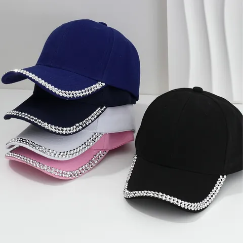 Unisex Retro Baseball Cap British Style Dome Curved Brim Metal Rivet Design Hiking Camping Outdoor Sport Sun Hat