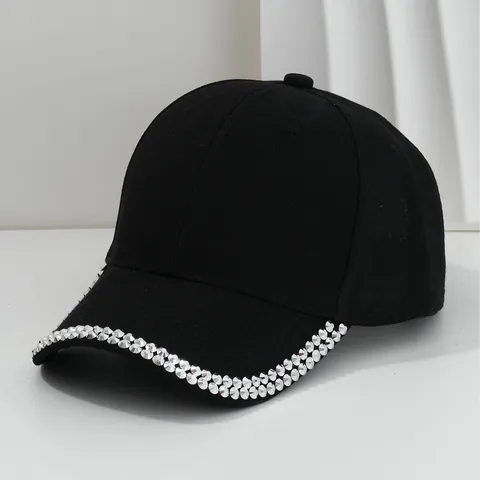 Unisex Retro Baseball Cap British Style Dome Curved Brim Metal Rivet Design Hiking Camping Outdoor Sport Sun Hat