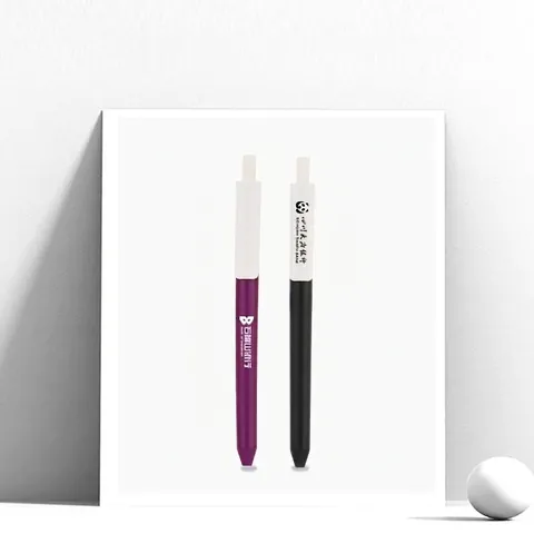 Intrekbare Balpen Minimalistische Plastic Gelpen Voor Zakelijk Kantoor School Schrijven Meerkleurige Schrijfbenodigdheden