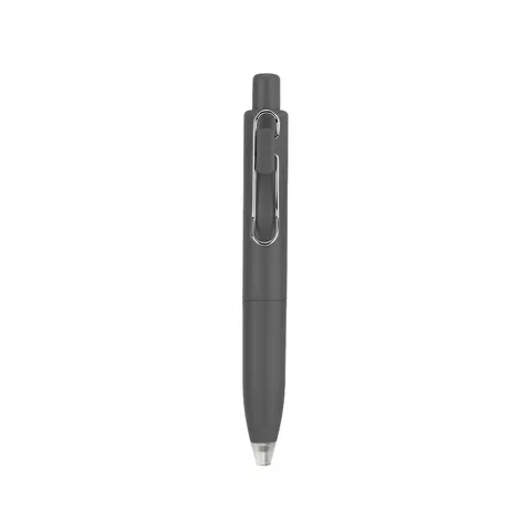 Retractable Erasable Gel Pen Mini Pocket Size Matte Plastic Body Metal Clip Black Ink For Office School Writing Supplies