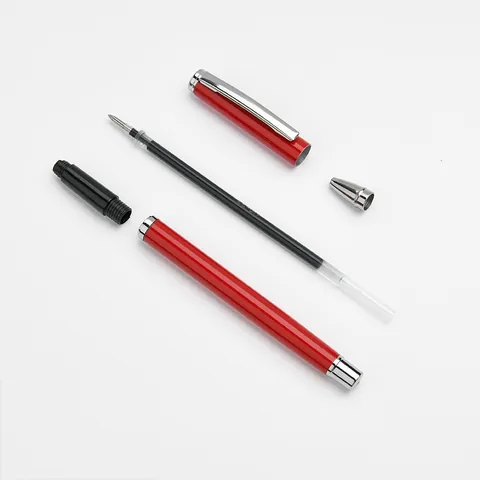 Professional Business Metal Rollerball Pen Fine Point Black Ink Smooth Writing Elegant Executive Pen Office School Stationery