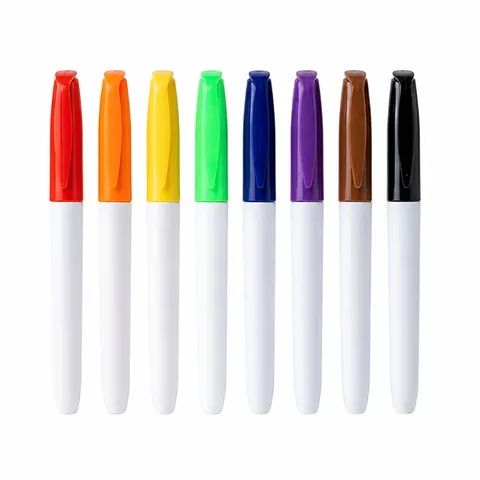 Large Capacity Erasable Whiteboard Marker Multicolor Dry Erase Pen For Office Meeting School Presentation Writing Supplies