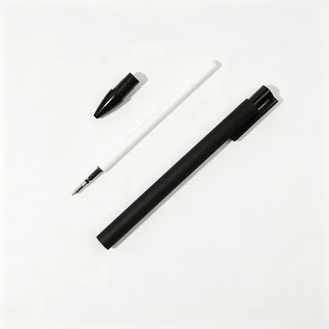 Bonbonfarbe Einziehbar Gelschreiber 0.5mm Kugelschreiberspitze Glattes Schreiben Kunststoff Mattes Gehäuse Minimalistisch Büro Schüler Schreibwaren Tinte Stift