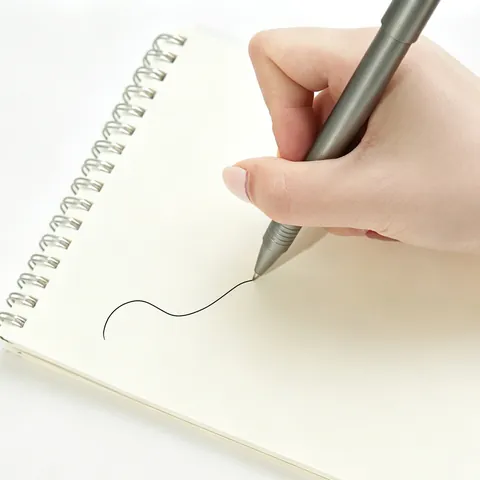 Penna Gel Minimalista Business Opaca Plastica Texture Metallo Penna Firma Punta Proiettile Scrittura Fluida Cancelleria Per Ufficio Scuola