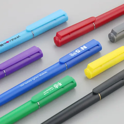 Twist Ballpoint Pen Business Office Writing Pen Plastic ABS Matte Texture Promotional Advertising Pen For Hotel Conference Gift