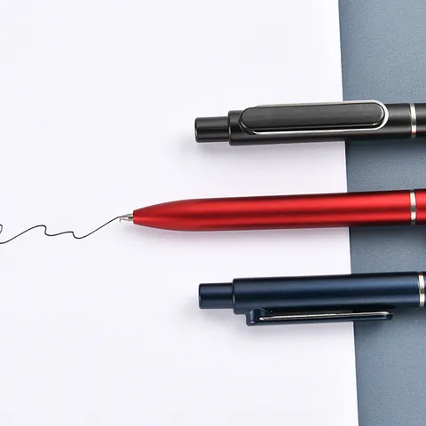 Penna Gel Retrattile Professionale Business Punta 0.5mm Penna Firma Ufficio Texture Smerigliata Strumento Scrittura Riunione