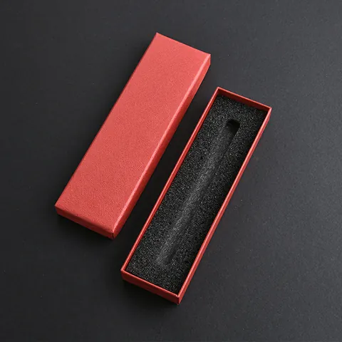 Business Luxus Papier Pappe Stift Geschenkkarton Himmel Erde Deckel Schwamm Futter UV Druck Verpackung Büro Schreibwaren