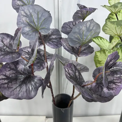 Nordic Ins Style Artificial Lotus Leaves Simulation Greenery Plastic Soft Glue Silk Cloth Plants For Home Living Room Decoration DIY Floral Arrangement