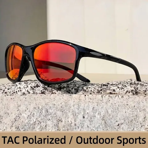 Occhiali da Sole Polarizzati Sportivi per Uomo Donna Protezione UV400 Montatura PC Lenti TAC Occhiali da Ciclismo