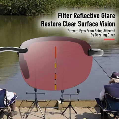 Occhiali da Sole Polarizzati da Pesca per Uomo Donna Montatura in TR90 Lenti TAC Protezione UV400 Ultra Leggeri Antiriflesso Occhiali Sportivi per Pesca Ciclismo Guida