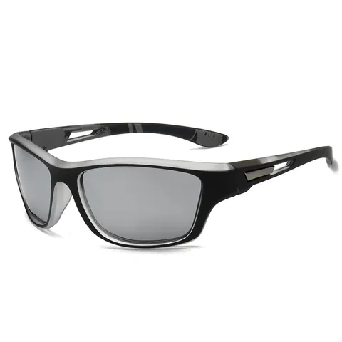Gafas de Sol Deportivas D336 Visión Nocturna Polarizadas Hombre Protección UV400 Lente TAC Montura PC Ciclismo Pesca