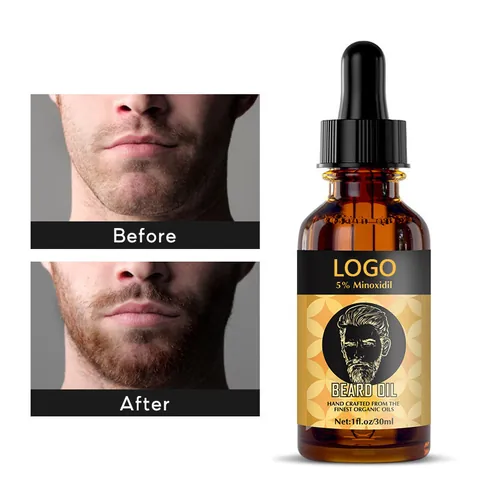 Men Beard Growth Oil Nourishing Repairing Beard Care Essential Oil For Thicker Fuller Beard Moisturizing Serum