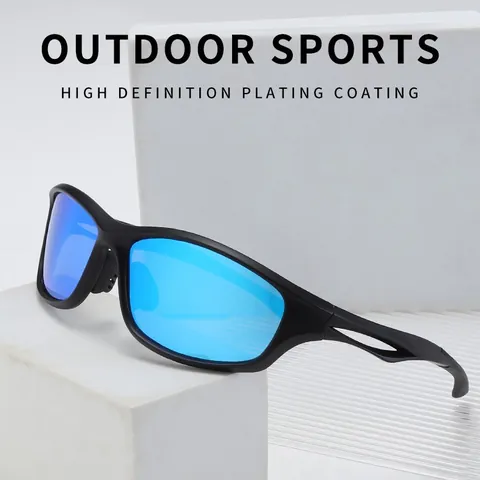 Occhiali da Sole Sportivi Polarizzati Protezione UV Montatura in PC Outdoor Ciclismo Equitazione per Uomo Donna Guida Moda
