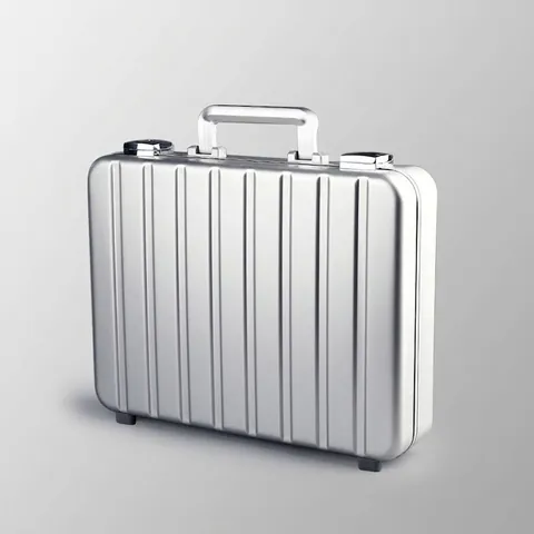 Large Capacity Aluminum Alloy Jewelry Carrying Case Professional Business Jewelry Storage Box With Lock Jewelry Organizer Case
