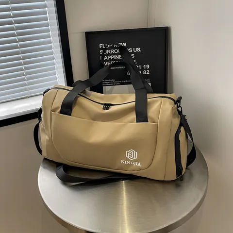 Grote Capaciteit Canvas Reistas Voor Vrouwen Veelzijdige Korte Afstand Bagage Duffel Tas Voor Zakenreis Moederschap Tas
