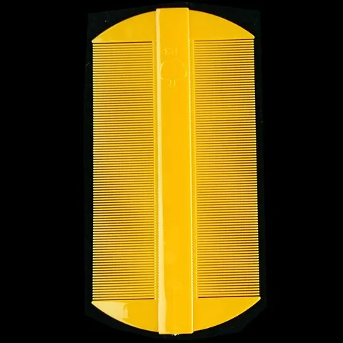 P3 Plastic Double-Sided Fine-Tooth Lice Comb For Scalp Cleaning Dandruff Removal Hair Grooming Tool Scalp Care Accessory