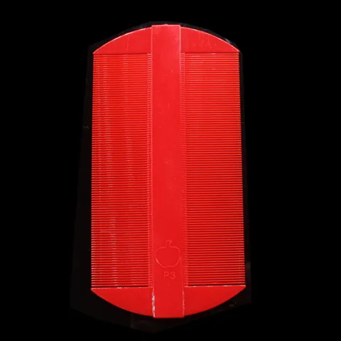 P3 Plastic Double-Sided Fine-Tooth Lice Comb For Scalp Cleaning Dandruff Removal Hair Grooming Tool Scalp Care Accessory