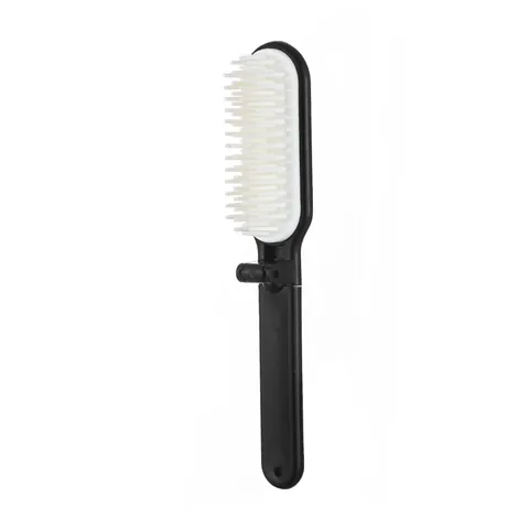 Portable Folding Comb 2-In-1 Travel Mini Hair Brush Compact Pocket Haircomb Simple Plastic Hair Styling Tool For Women Men