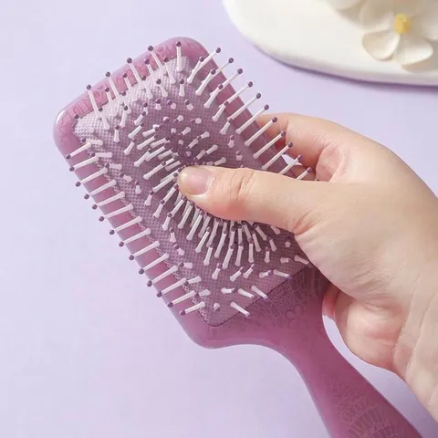 Square Totem Massage Fluffy Hair Comb Air Cushion Detangling Brush High Elastic Scalp Massage Comb For Women And Men Hair Care Tool