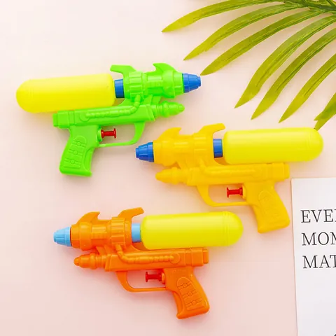 Zomer Kinderen Mini Waterpistool Speelgoed Draagbare Plastic Water Shooter Voor Buiten Strand Zwembad Tuin