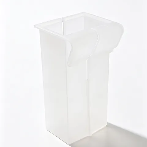 Transparent PET Refrigerator Storage Box Suspended Expandable Kitchen Organizer Side Door Hanging Bin Shelf Rack
